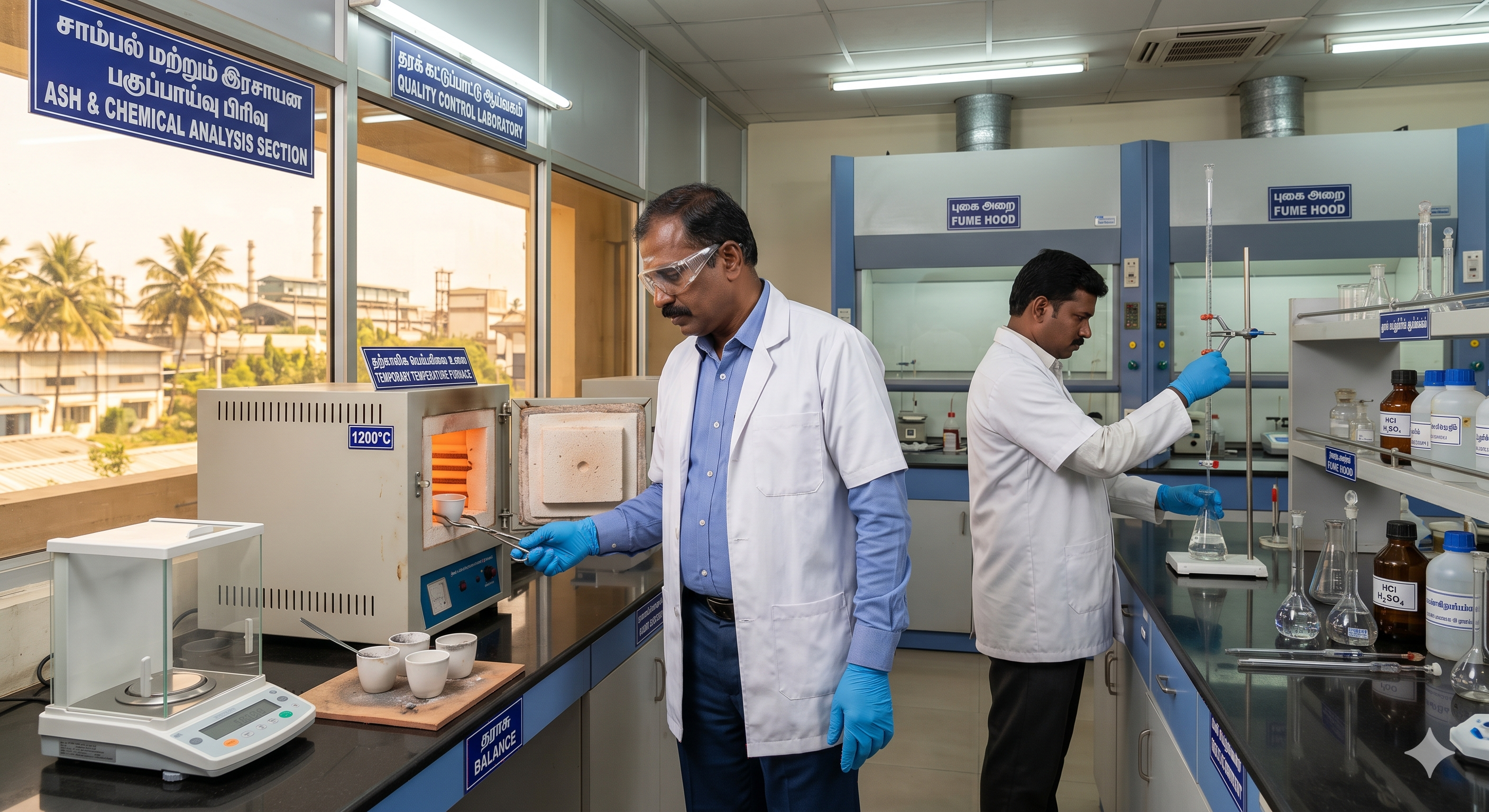 Ash & Chemical Analysis